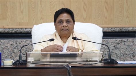 Agency News Bsp Chief Mayawati Holds Key Meeting With Party Leaders