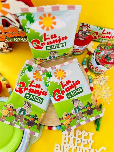 La Granja De Zen N Chip Bag La Granja De Zen N Birthday La Granja De