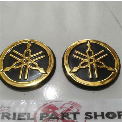 Jual Logo Emblem Garputala Yamaha Gold Shopee Indonesia