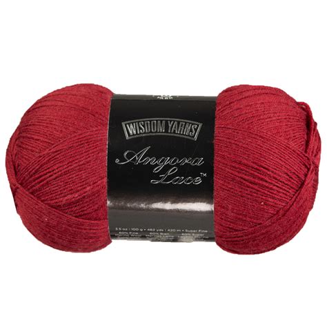 Wisdom Yarns Angora Lace Yarn 203 Merlot At Jimmy Beans Wool