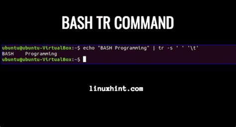 Bash Tr Command Onet IDC Onet IDC