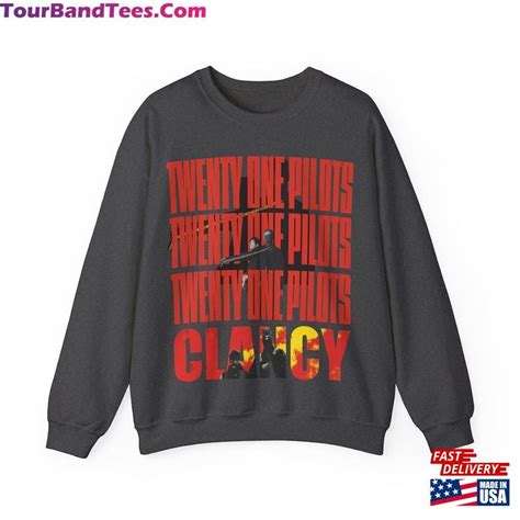 Twenty One Pilots Clancy 2024 2025 Album Tour Shirt Sweatshirt Unisex T Shirt Tourbandtees