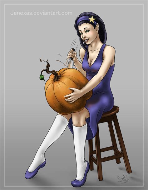 Witch Hazel Halloween .: Commission :. by Janexas on DeviantArt