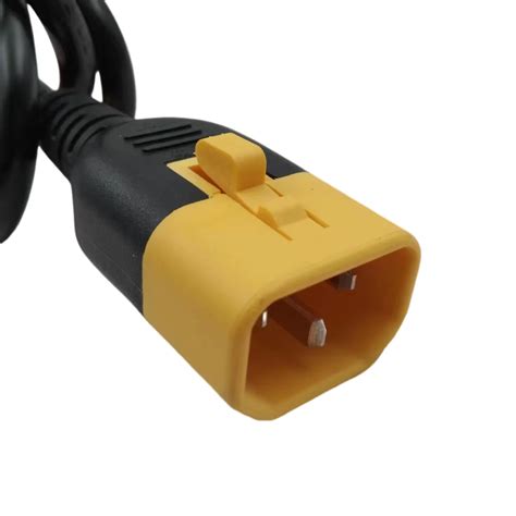 3g0 75mm2 10a 250v Iec C14 To Iec C13 With Locking Power Cord Cable