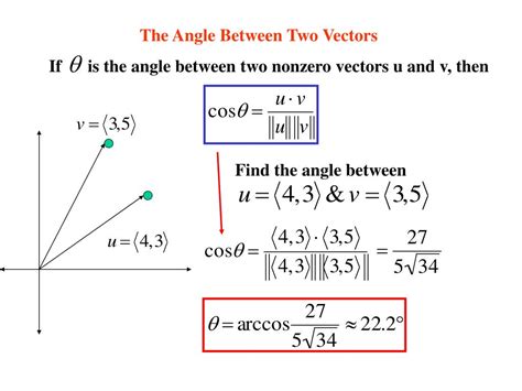 Ppt 6 4 Vectors And Dot Products Powerpoint Presentation Free Download Id 3195426