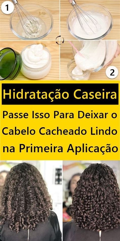 Passe Isso Para Deixar O Cabelo Cacheado Lindo Na Primeira Aplica O