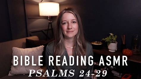 ASMR Bible Reading Psalms 24 29 YouTube