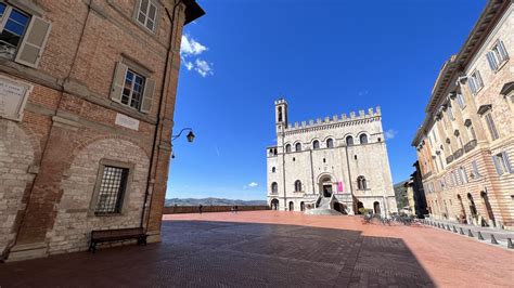 Gubbio on the map by Massari Travel