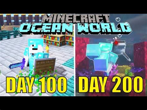 I Survived 200 Days In An Ocean Only World In Hardcore And Here S What