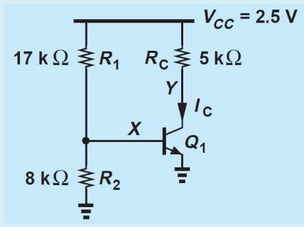 Solved Determine The Vy Vce Of Q Using Collector Current Chegg