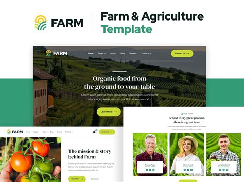 Farm Website Template