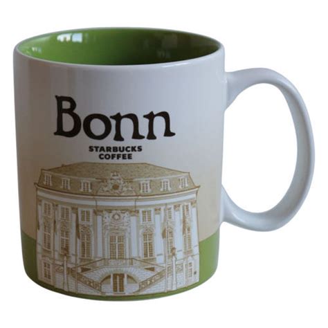 Starbucks Mug Bonn Germany Global Icon City Series Coffee Cup 16 Oz