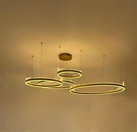 Lustre Pendente Hous Argolas De Led