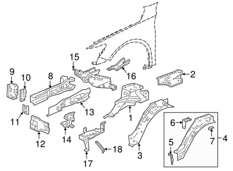 Tva A Zz Bracket R Bumper Beam Extension Honda