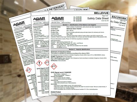 Reading Labels Safety Data Sheets Sds Agar Cleaning Systems Training