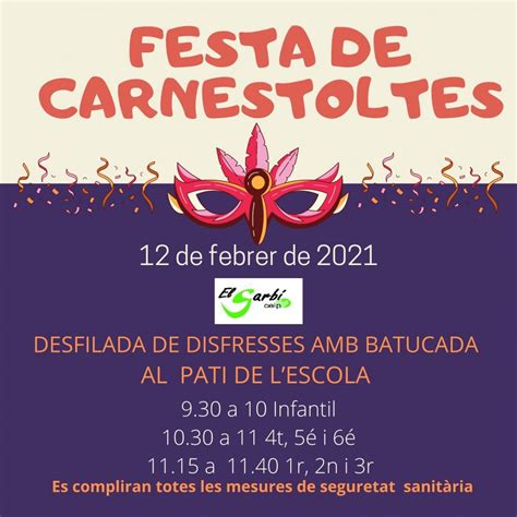 CARNESTOLTES 2021 CEIP EL GARBÍ L ELIANA