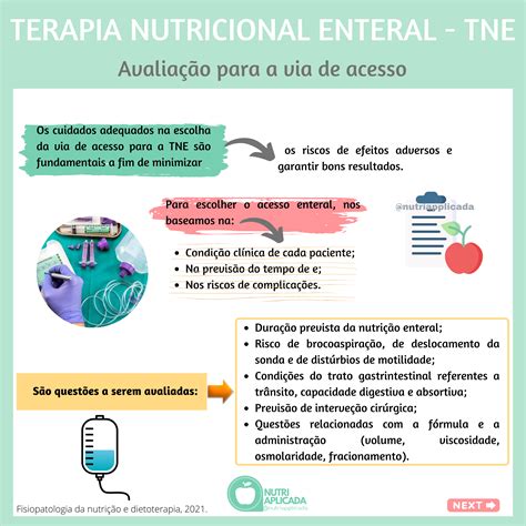 Vias De Acesso Da Nutri O Enteral Revoeduca