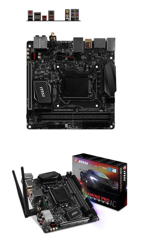 Buy Msi Z I Gaming Pro Carbon Ac Mini Itx Motherboard Msi Z I