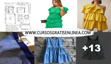 COMO HACER VESTIDO EN CAPAS CON FALDA EN CAPAS