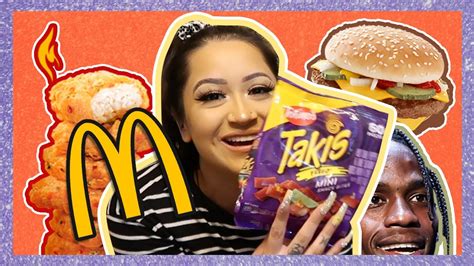 Takis Pizza Rolls Travis Scott Spicy Nuggets Taste Test Youtube