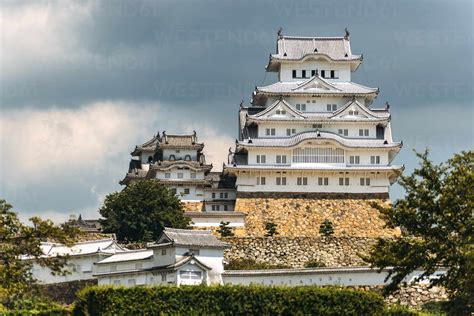 Japan Hyogo Prefecture Himeji Himeji Castle Complex Stock Photo