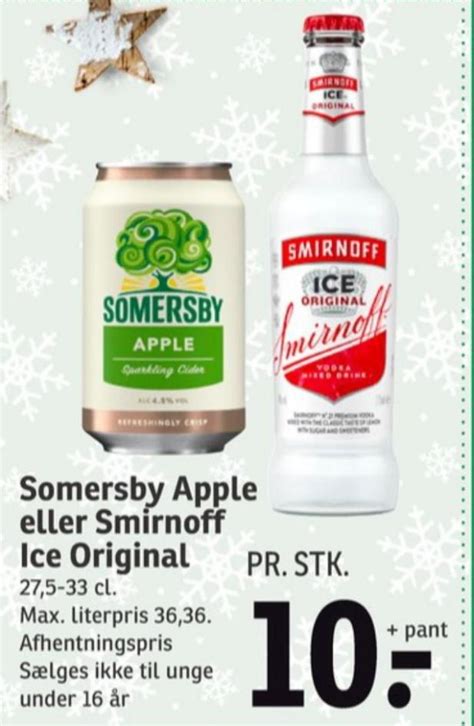 Smirnoff Ice Rtd Cider Spar November Alle Tilbudsavis