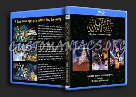 Star Wars Original Trilogy Theatrical Cuts Blu Ray Cover Dvd Covers