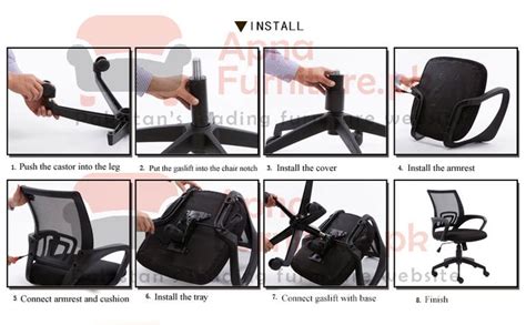 Cherry Office Chair Assembly Instructions Office Chair Chair Office