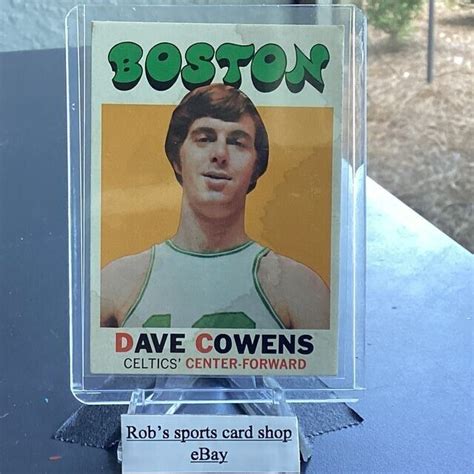 Topps Dave Cowens Rc Watermark Ebay