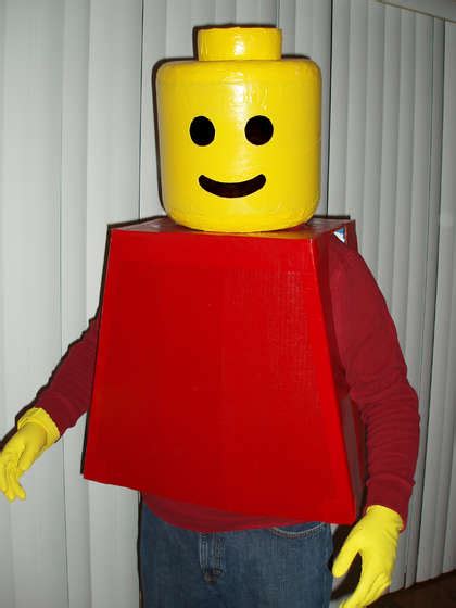 Lego Man Costume | Fun Family Crafts