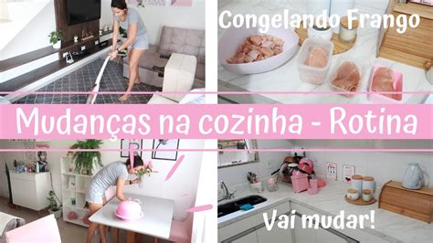 Vamos Modificar A Cozinha Rotina Dia Cozinhando E Armazenando Frango