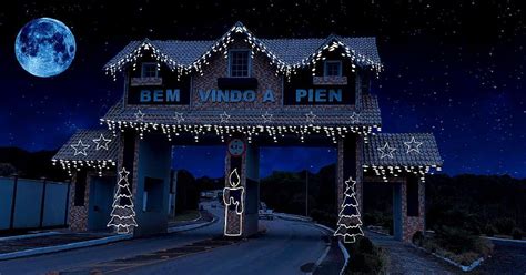 Natal Luz de Piên traz a magia de Natal para a cidade Prefeitura