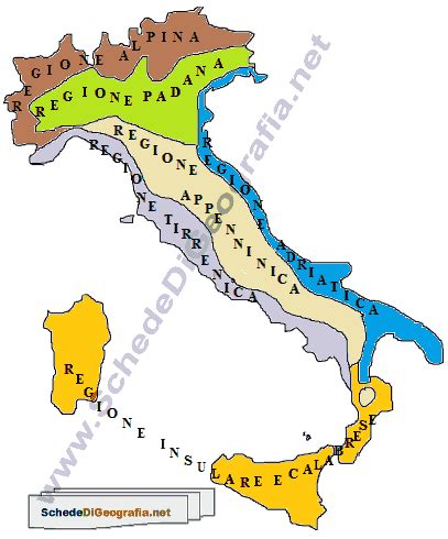 Cartina Italia Zone Climatiche Da Colorare Cartina