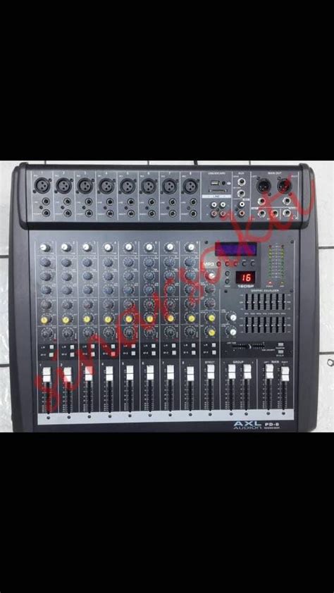 Power Mixer Axl Audion Pd Usb Channel Original Lazada Indonesia