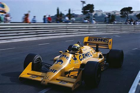 Ayrton Senna Lotus Honda T Monaco Gp Monte Carlo Ayrton