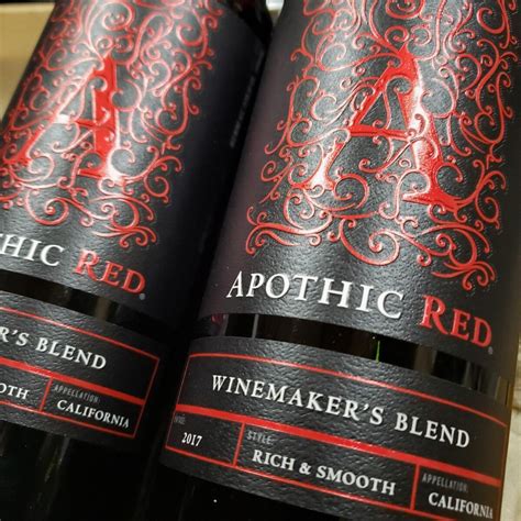 What Kind Of Wine Is In Apothic Red Winemakers Blend