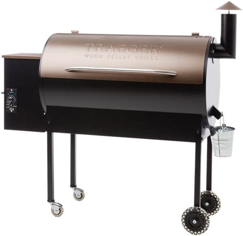 Traeger Bbq075 54 Inch Freestanding Wood Pellet Grill With 646 Sq In Grilling Area 36 000