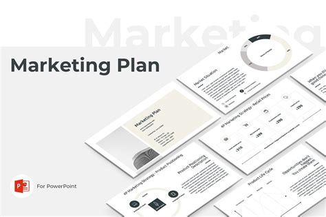 Marketing Plan Powerpoint Template Creative Market