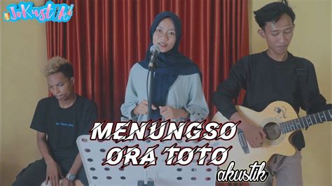 Menungso Ora Toto Cover Akustik Jokustik Youtube