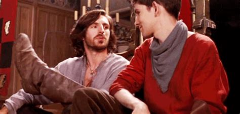 Merlin and Gwaine (gif) | Merlin, Gwaine merlin, Merlin show