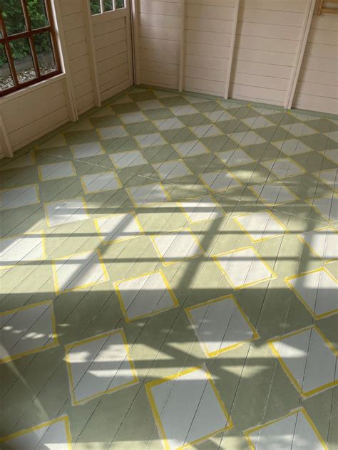 How To Paint A Checkerboard Wooden Floor Artofit