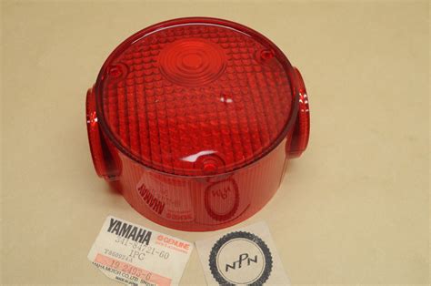 Nos Yamaha Dt400 Gt80 Rd350 Rs100 Tx650 Xs650 Xt500 Taillight Lens 341 84721 60 Nos Parts Now