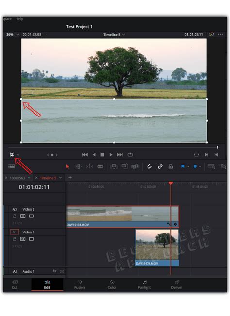 How To Crop A Video In Davinci Resolve Bermonow