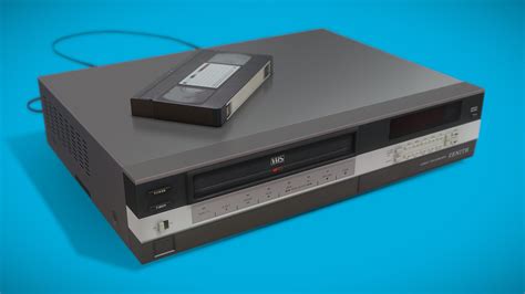 VHS Recorder / Player With Tape - Buy Royalty Free 3D model by 3Dee (@mellydeeis) [326d641 ...