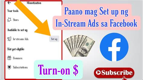 PAANO MAG SET UP NG IN STREAM ADS SA FACEBOOK HOW TO SET UP IN STREAM