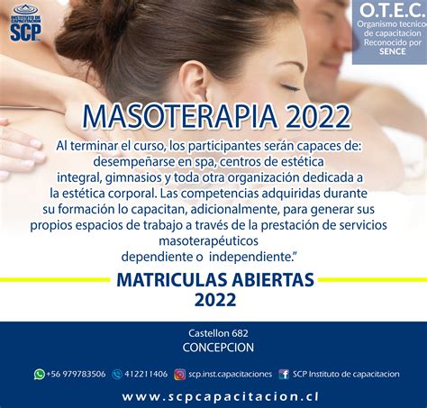 Curso de Masoterapia SCP Instituto de Capacitación