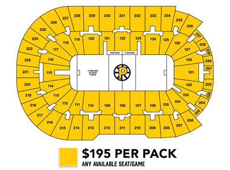 Providence Bruins Seating Chart With Rows | Elcho Table