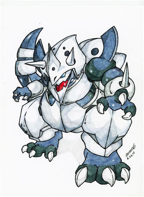 Mega Aggron By Deltafang8521 On Deviantart