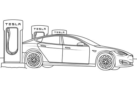 Top 20 Printable Tesla Coloring Pages Online Coloring Pages