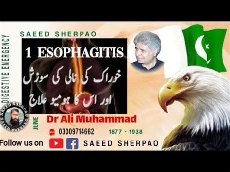 Dr Ali Muhammad Esophagitis Khwarak Ki Nali Ki Sozash And It S